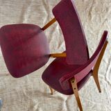 Paire de chaises bistrot vintage