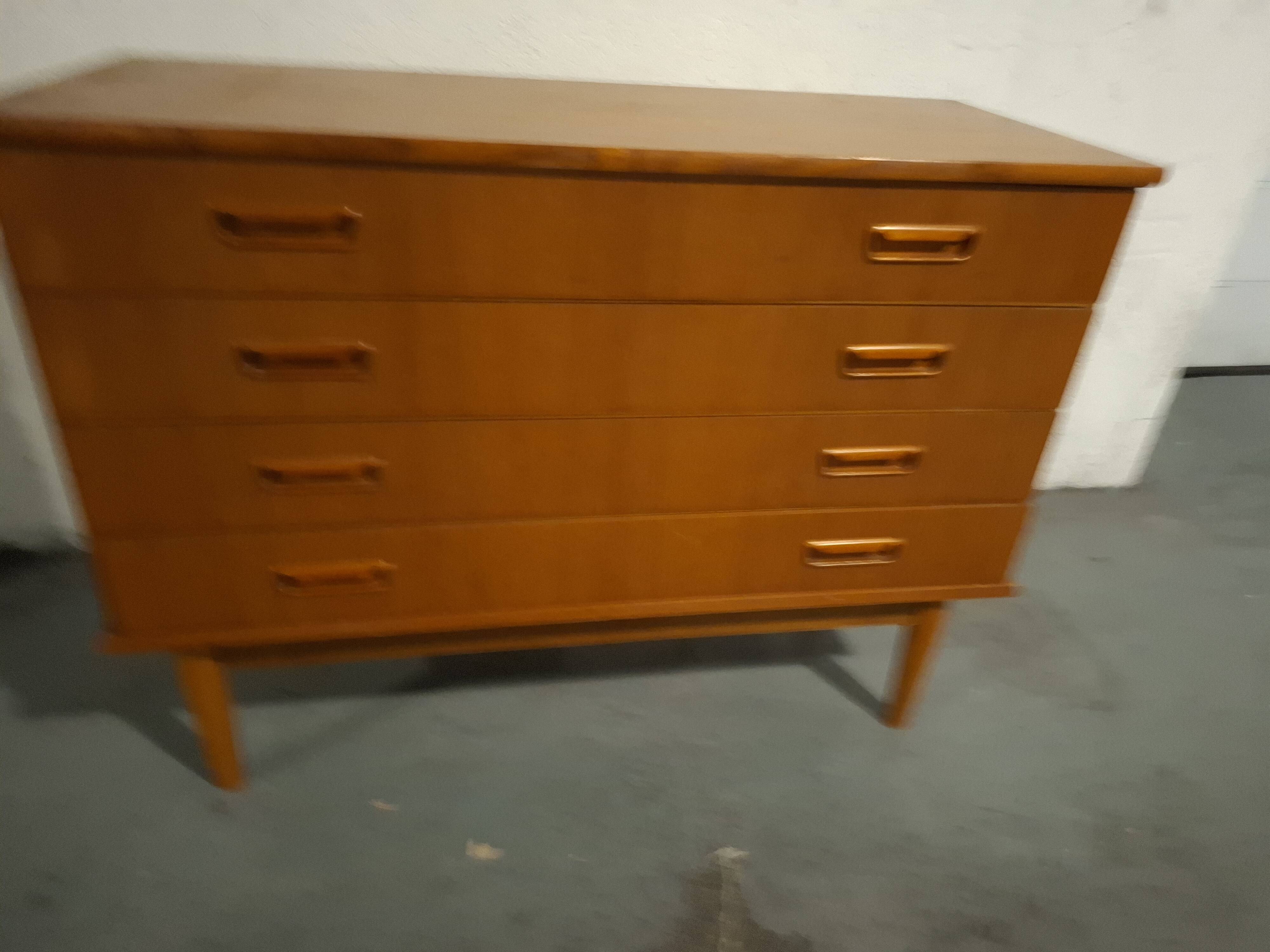 Scandinavian teak chest of drawers, 1960s design