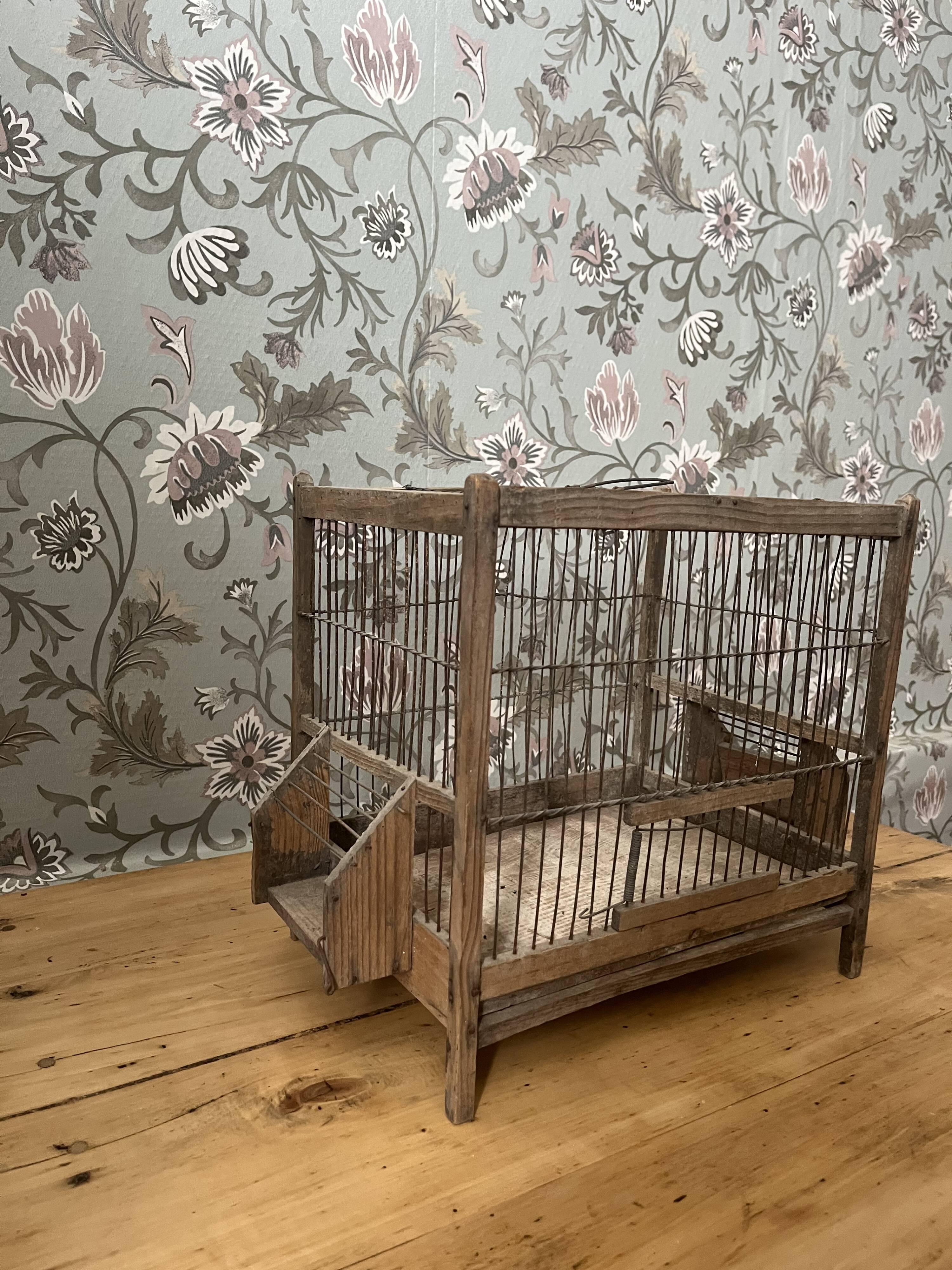 Old bird cage