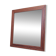 Mirror in mahogany frame, Danish design, 1970s, production: Denmark