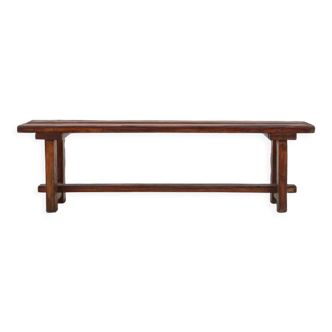 Rustic wooden bench 1920's