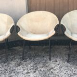 Lusch “Balloon” armchairs by Lusch Erzeugnis Design 1960s
