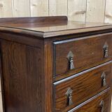 Pair of English oak chiffoniers from the 1930s