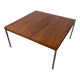 Large vintage square coffee table