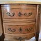 Small Louis XV style half-moon chest of drawers