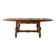 Scandinavian oak draw-leaf refectory-style coffee table, circa 1960s