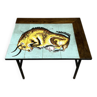 Vintage ceramic coffee table