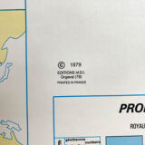Vintage school map: agriculture in the EEC / industrial economy, mid-year 1979