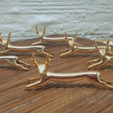 Set 6 deer knife holders