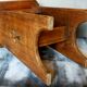 Tabouret art-populaire vintage