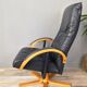 Danish design swivel and reclining relaxed chair by Jorgen Kastholm for Unico