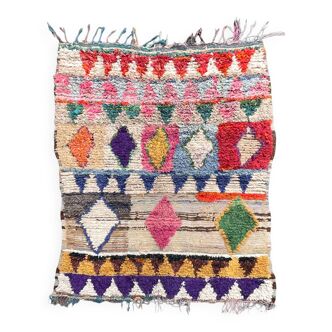 Moroccan rug vintage traditional berbere