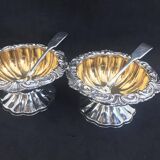 Salière et poivrier antique Anglais