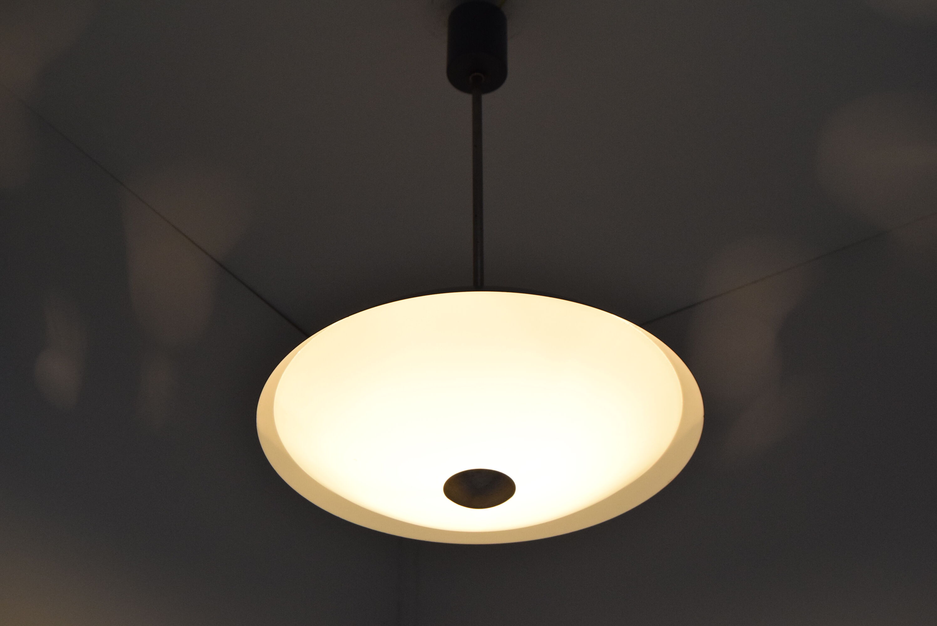 Mid-century design space age  ufo pendant by napako,1970's.