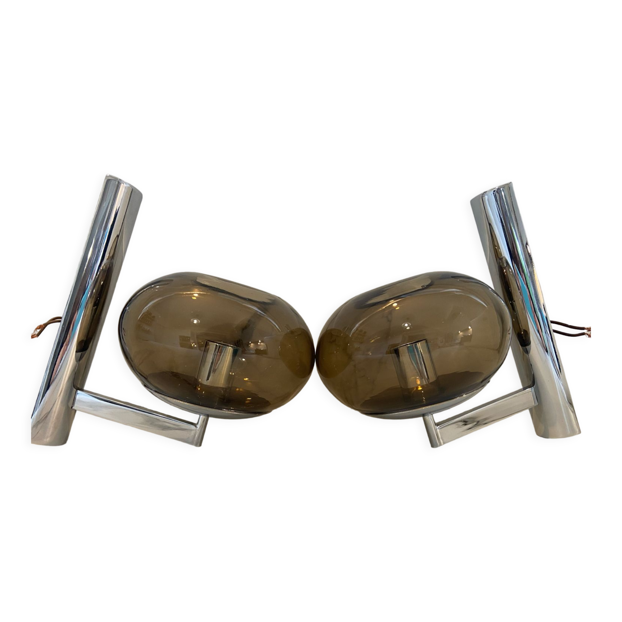 Pair of sciolari wall lamps