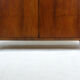 Armoire Bauhaus en acier tubulaire chromé et noyer, années 1930