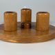 1960s 1970s Ceiling Lamp Brutalist Japandi Style Made in Germany