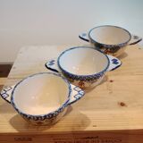 Ensemble de 3 bols vintage