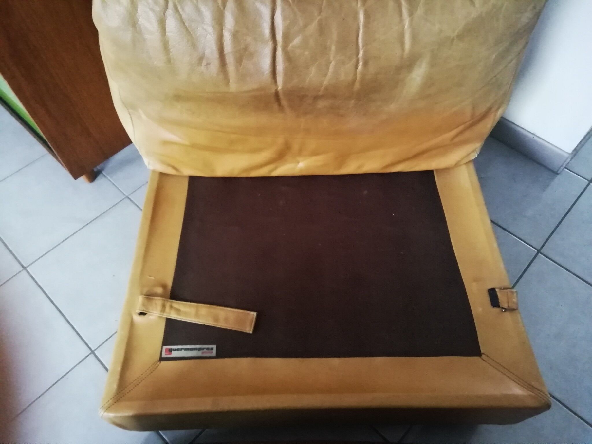 Leather heating machine Guermonprez Paris 1970 circa