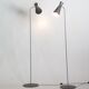Two Diabolo Floorlamps