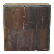 Commode de campagne militaire en acajou circa 1880