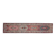1970s Vintage Turkish Oushak Handmade Wool Cotton Pink Runner Rug 84x416