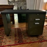 Metal military desk