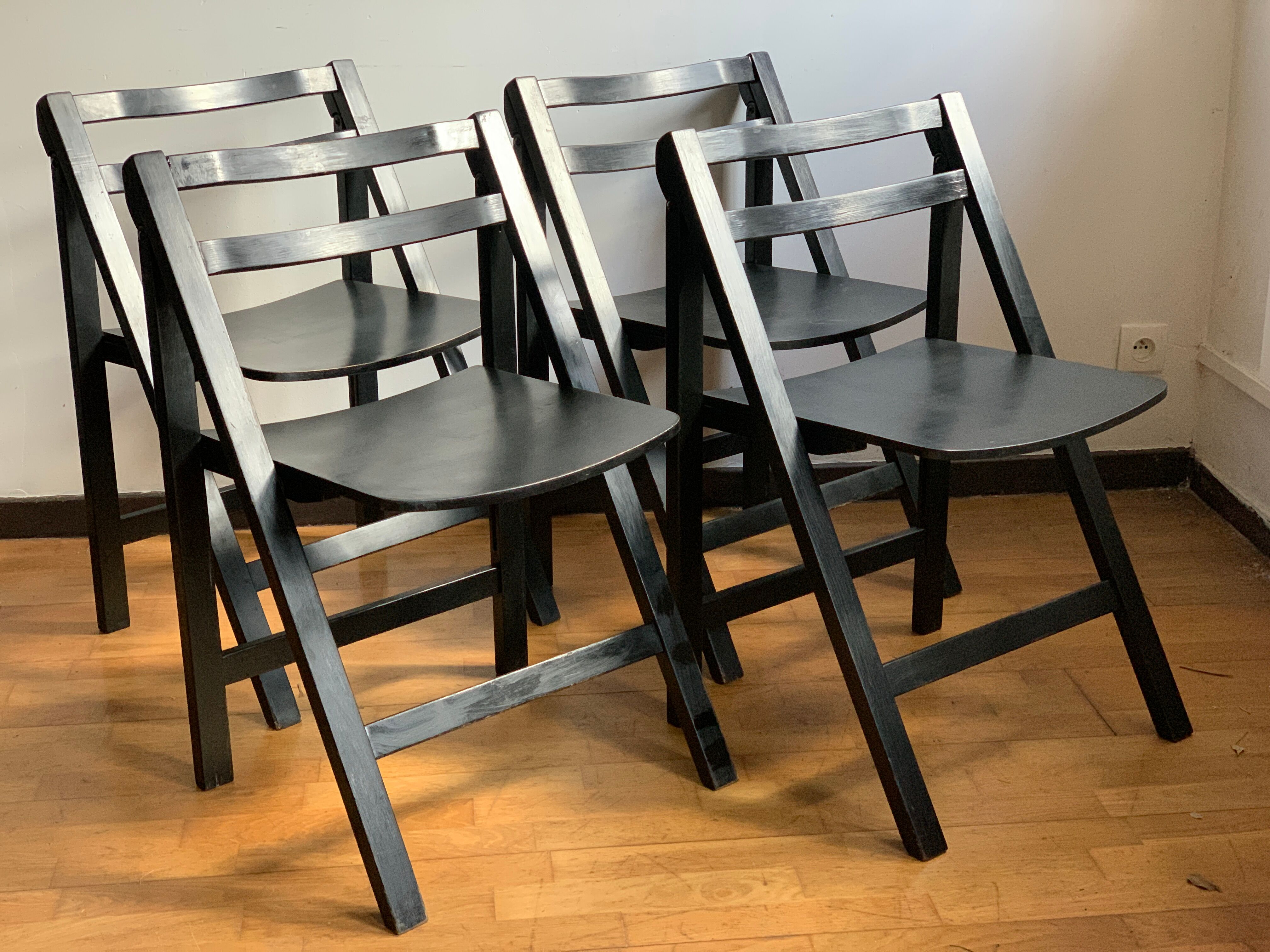 Vintage folding chairs