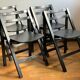 Vintage folding chairs