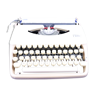 Machine à écrire Triumph Tippa chocolat et caramel révisée ruban neuf