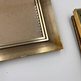 Set of 4 gold frames
