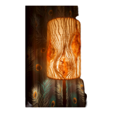 Scandinavian teak floor lamp