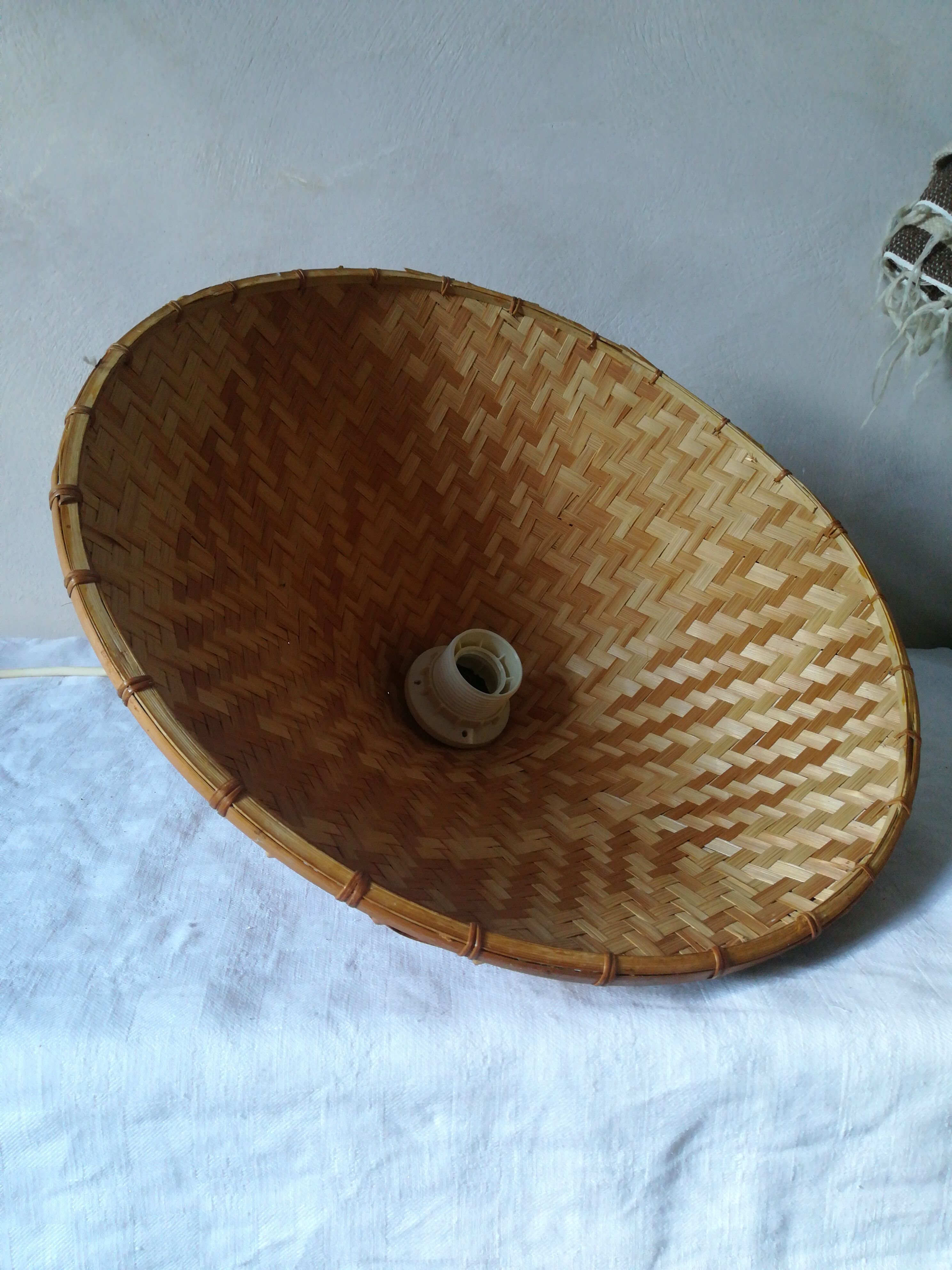 Natural fibre hanging