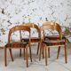 4 Gondola chairs by Baumann, 1960