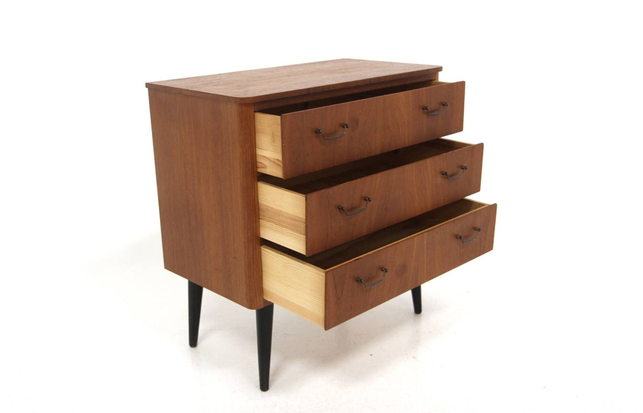 Scandinavian teak chest of drawers, Sweden, 1950