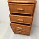 Commode en bambou vintage des années 60-70