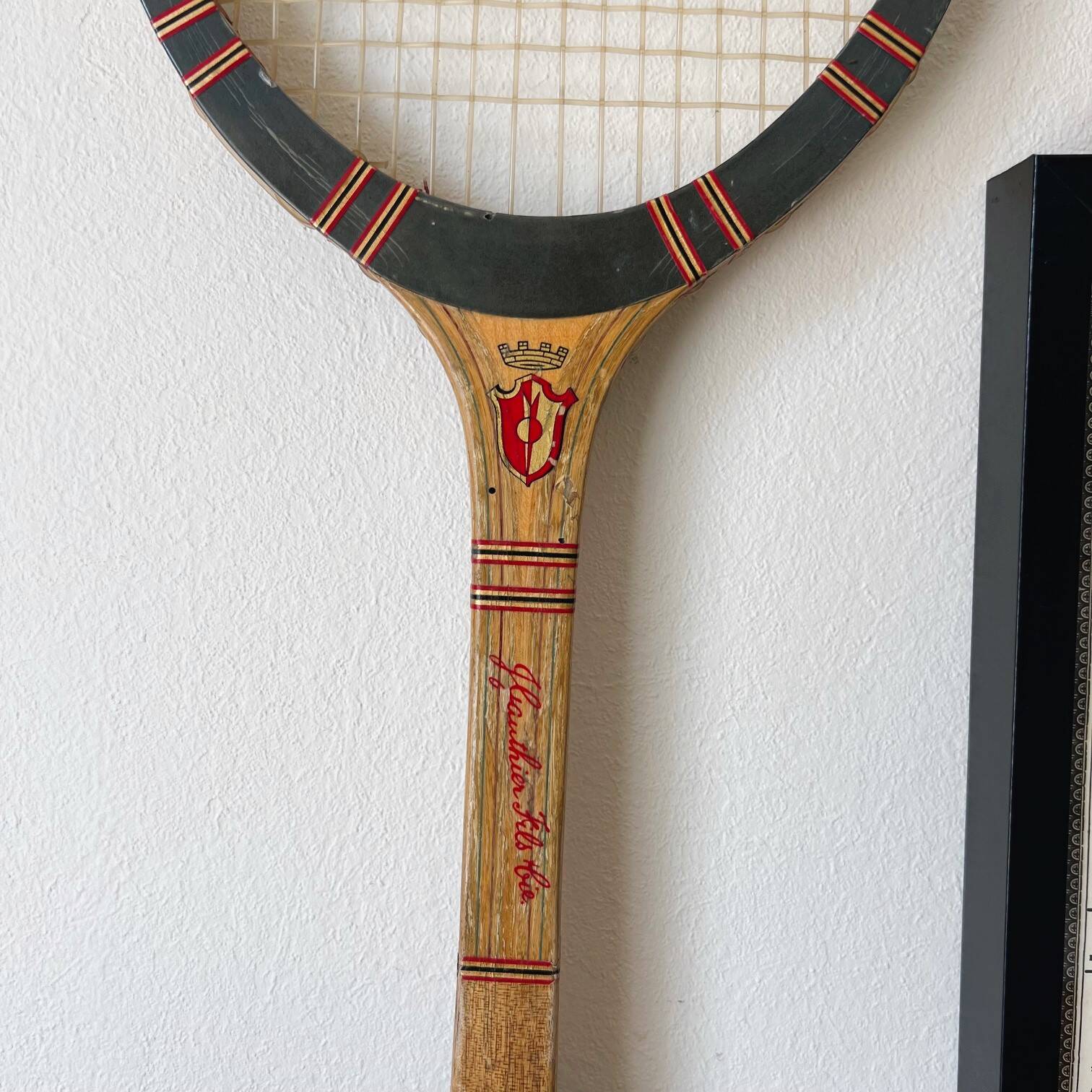 1970 “Gauthier Fils Cie” tennis racket