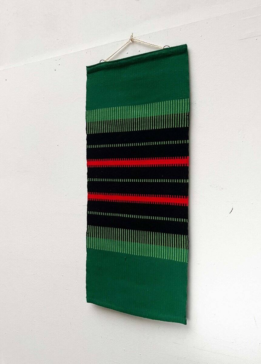 Mid-century modern wool wall tapestry, Finland, 1960s
