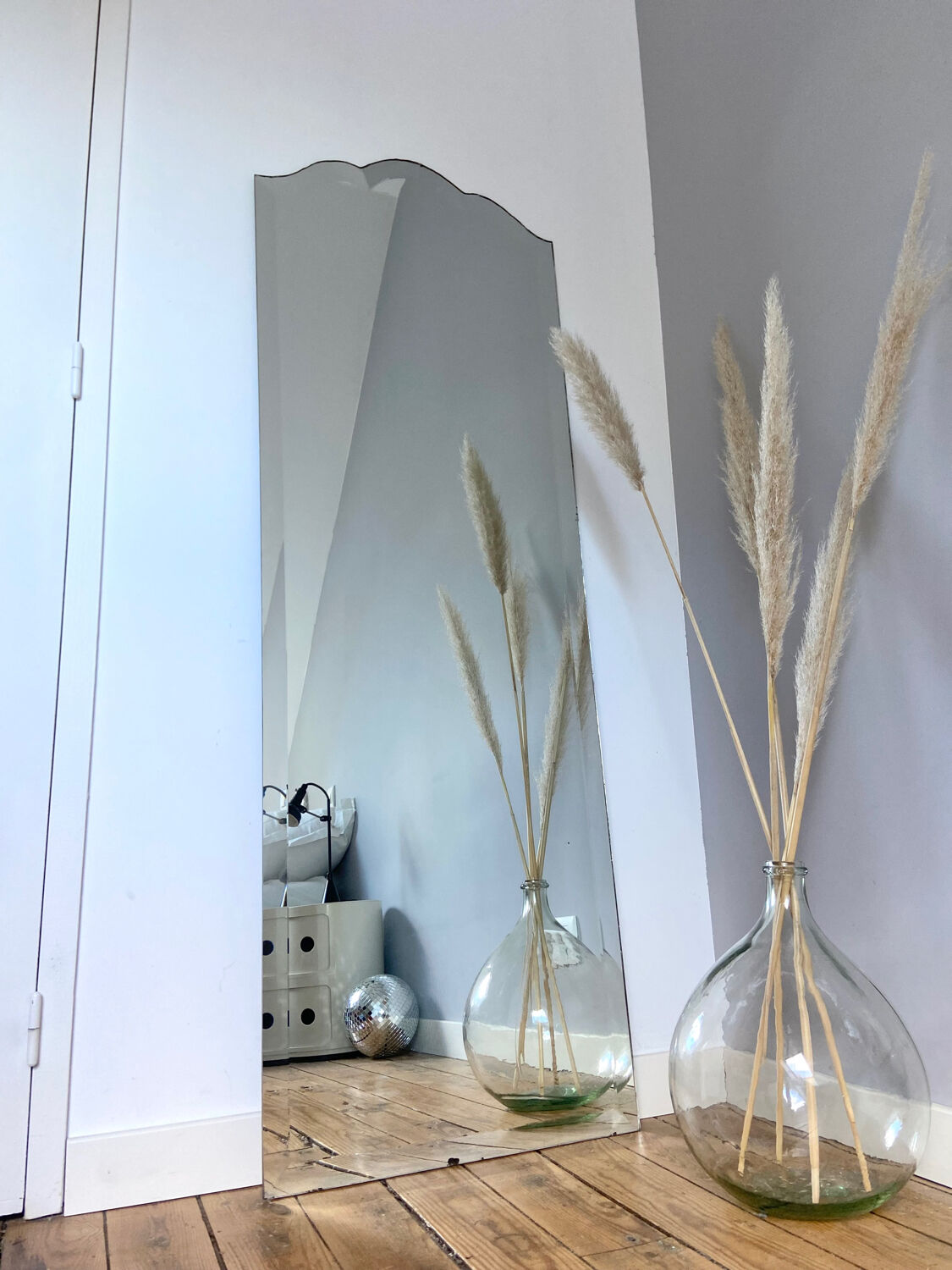 Large beveled mirror - Art Deco