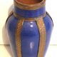 Vase bleu oriental