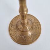 Vintage brass candle holder