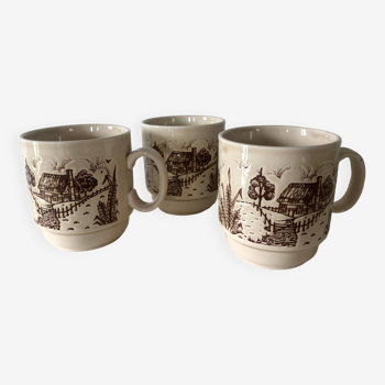 3 mugs anglais