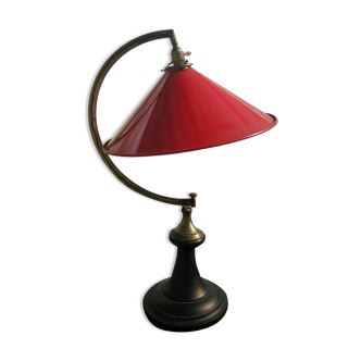 Lamp mounted on feet of globe Napoleon III
