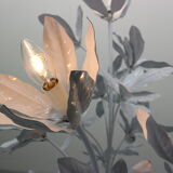 Flower Brass Floor Lamp, 1970s