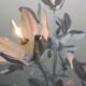 Flower Brass Floor Lamp, 1970s