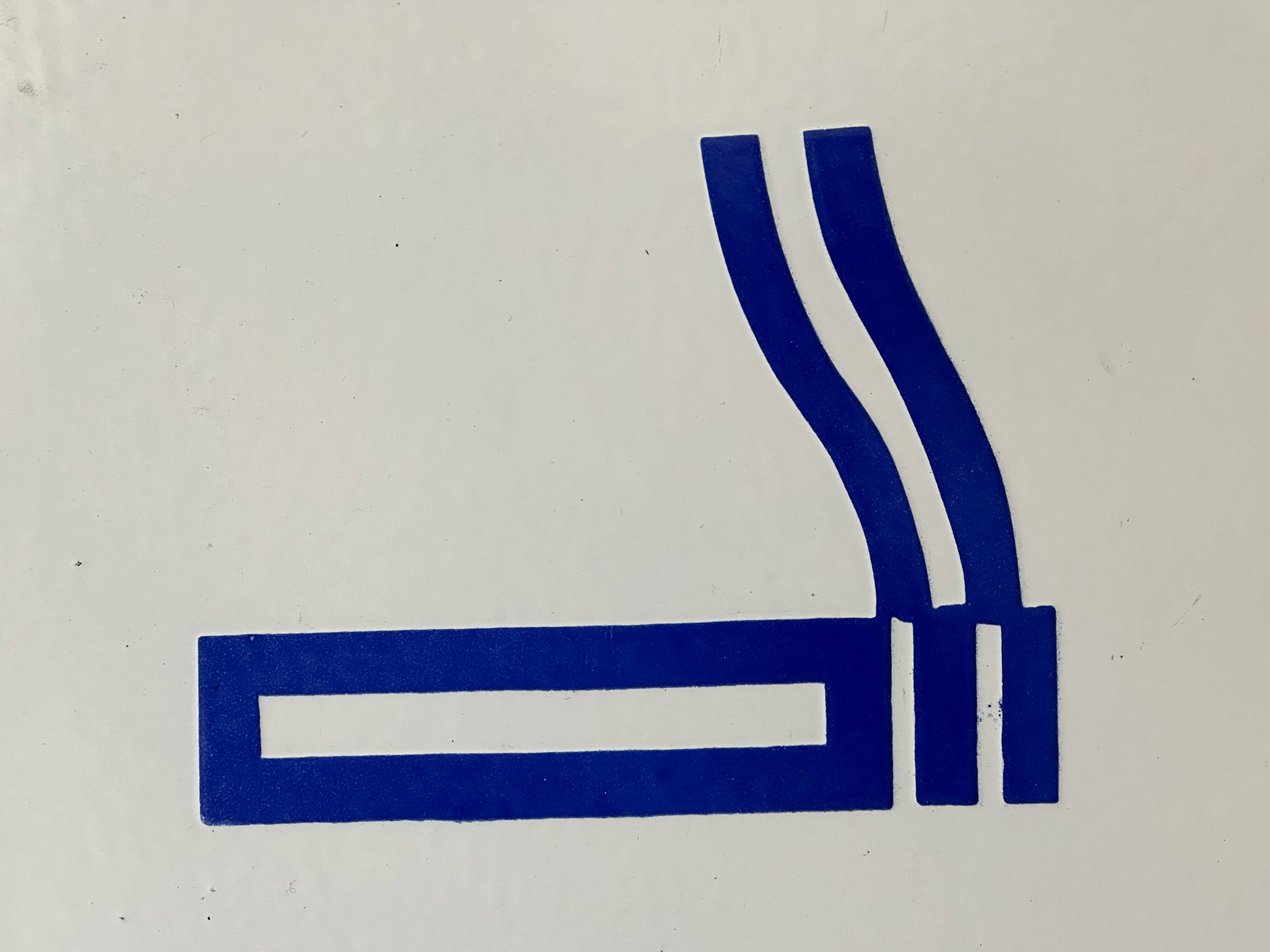 Vintage Europe Industrial Enamel Sign Decoration Architecture