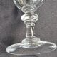 Blown and cut crystal glasses