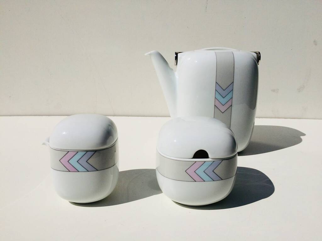 Coffee service Suomi by Timo Sarpaneva for Rosenthal. Vintage 80s.
