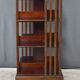 Rotating mahogany library, England – 1st part 20th century