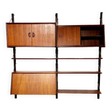 Vintage design modular wall unit